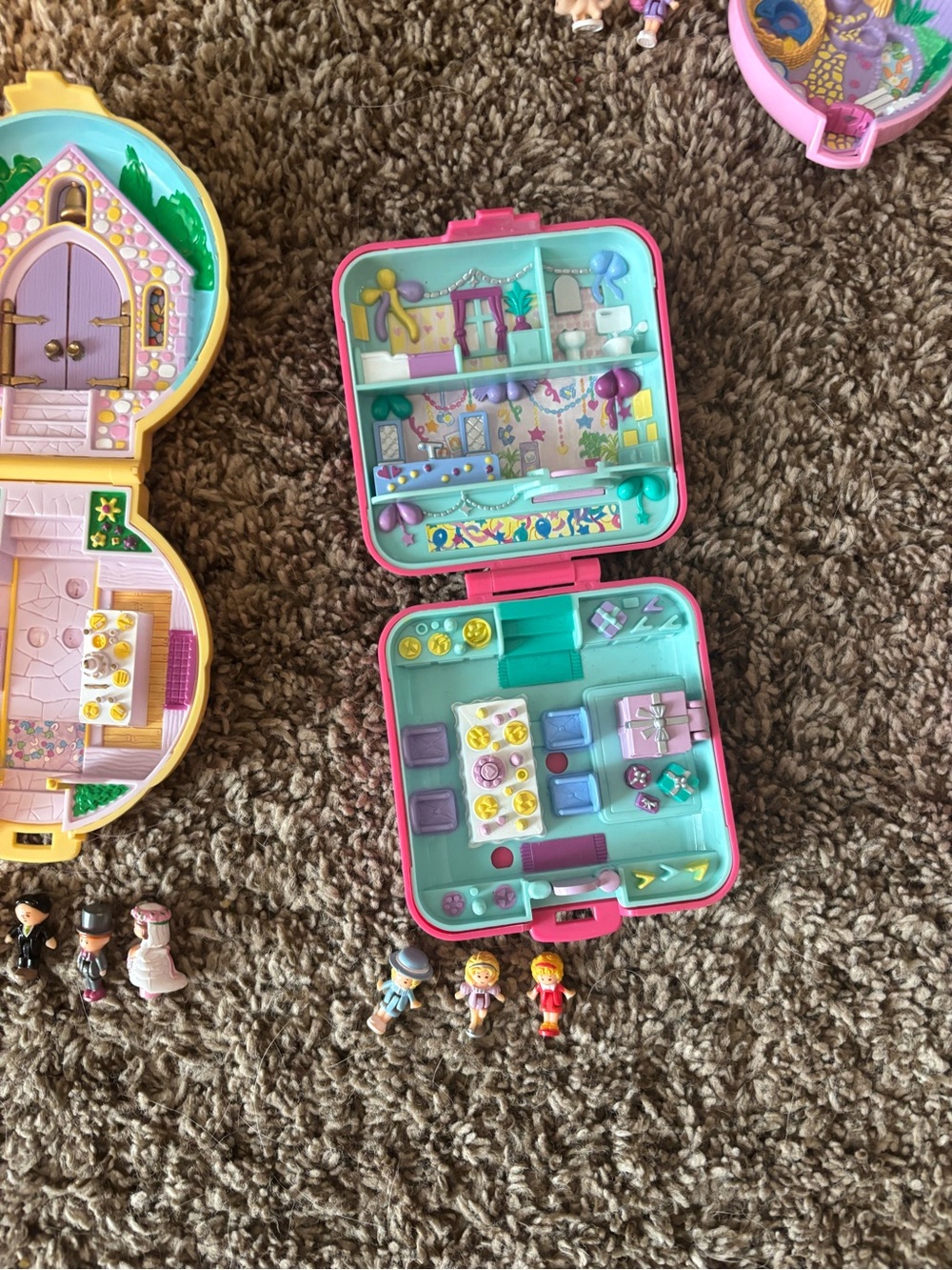Vintage Polly pocket collection-7 with all pieces - Picture 4 of 10